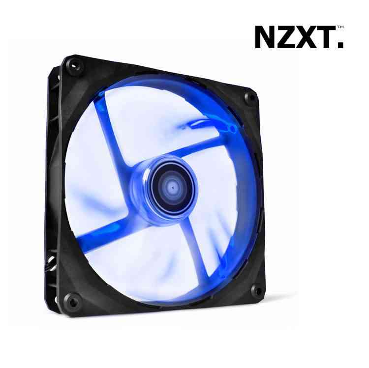 Ventilador Caja Nzxt Fz 200mm 103cfm Led Azul